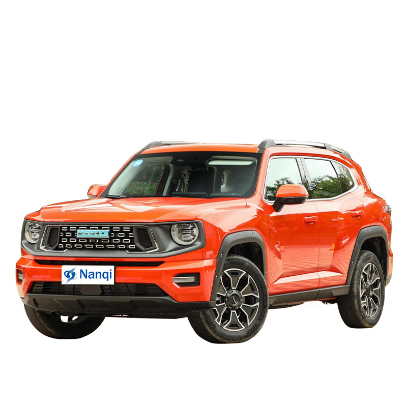Couleur orange 5 places Haval Dargo SUV taille moyenne Plug In SUV hybride