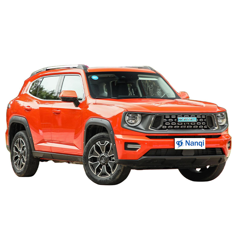 Couleur orange 5 places Haval Dargo SUV taille moyenne Plug In SUV hybride
