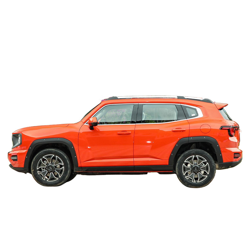 Couleur orange 5 places Haval Dargo SUV taille moyenne Plug In SUV hybride